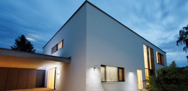 Außen­beleuchtung bei Georg Wagner GmbH & Co. in Lohr/Main