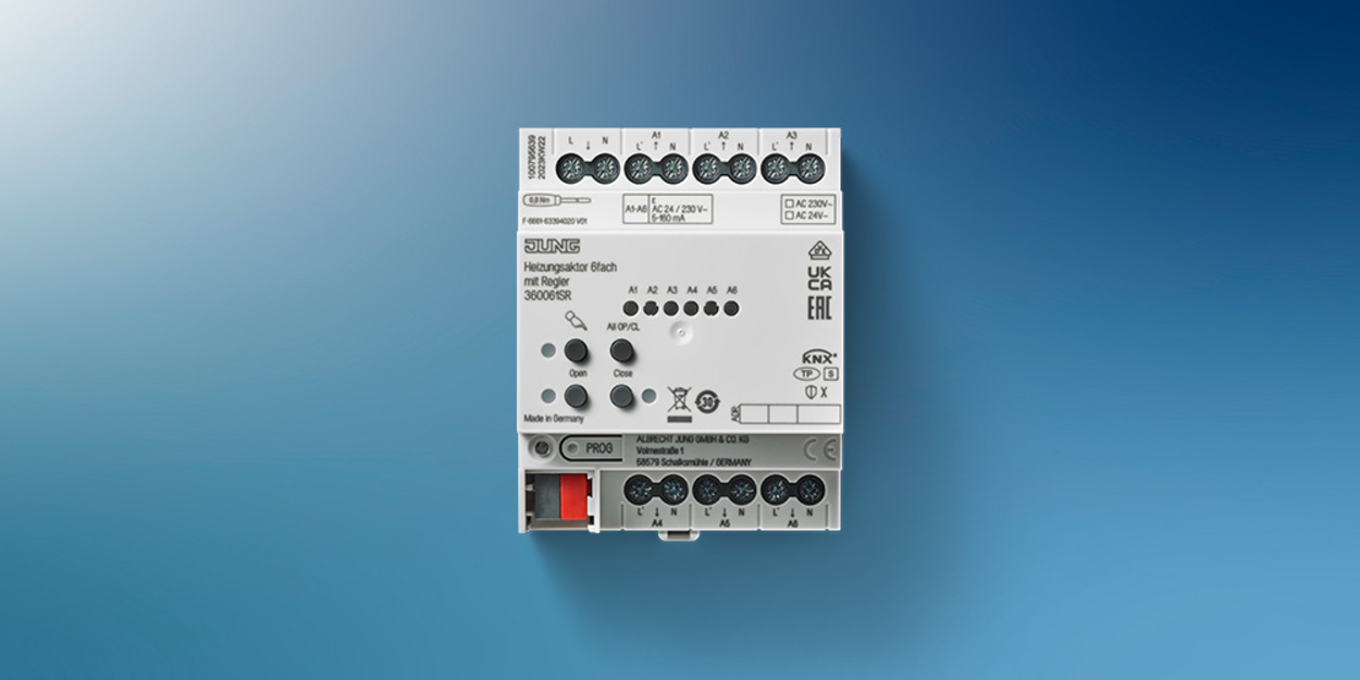 KNX Heizungsaktor 6-fach bei Georg Wagner GmbH & Co. in Lohr/Main