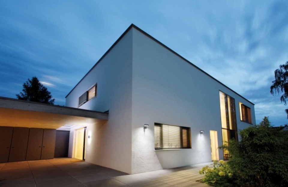 Aussenbeleuchtung bei Georg Wagner GmbH & Co. in Lohr/Main